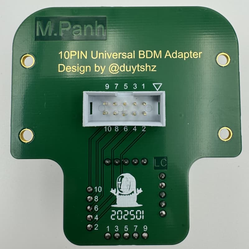 Universal 1.27mm 10P adapter