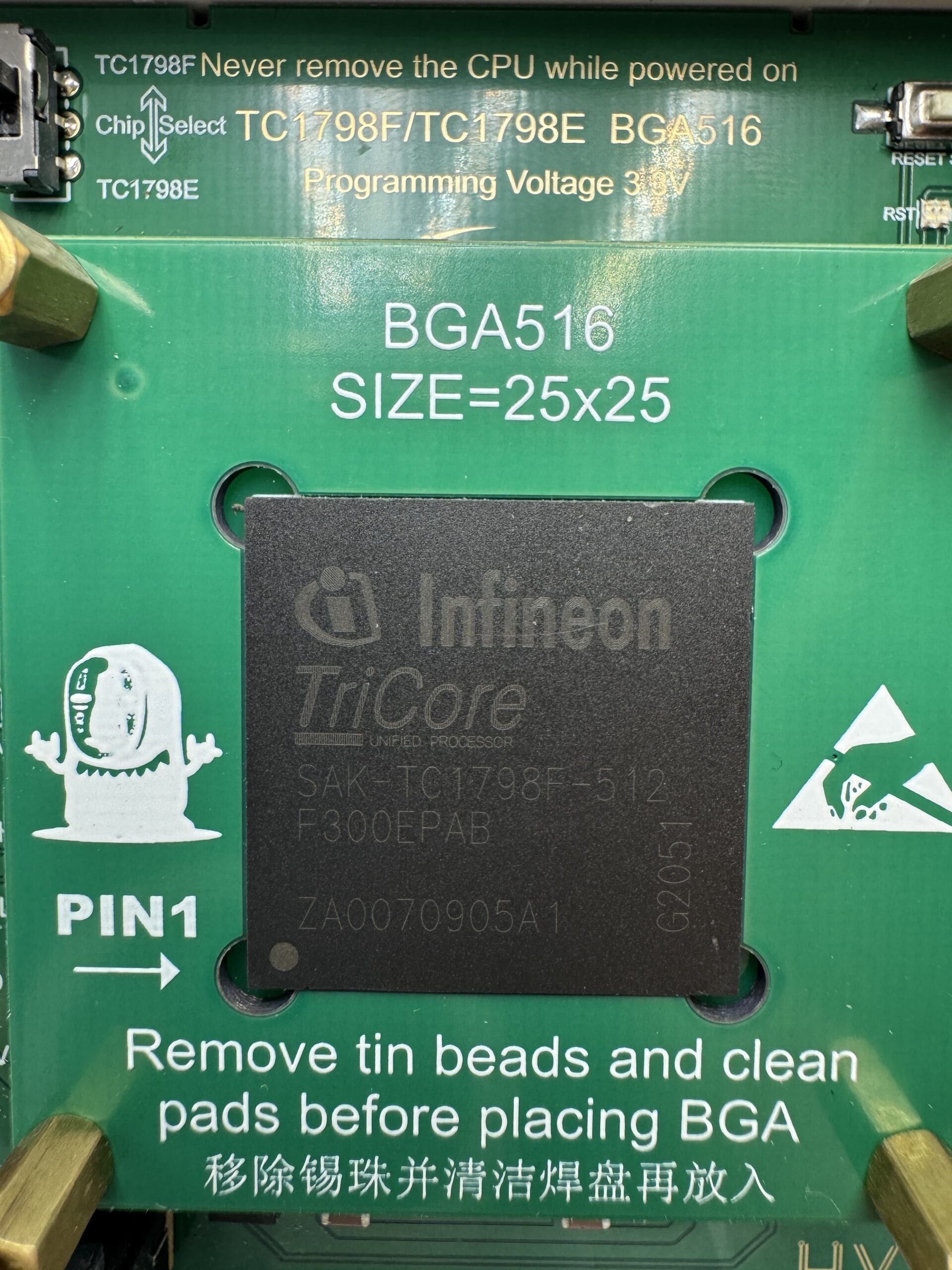 TC1798E TC1978F BGA516 - Image 7