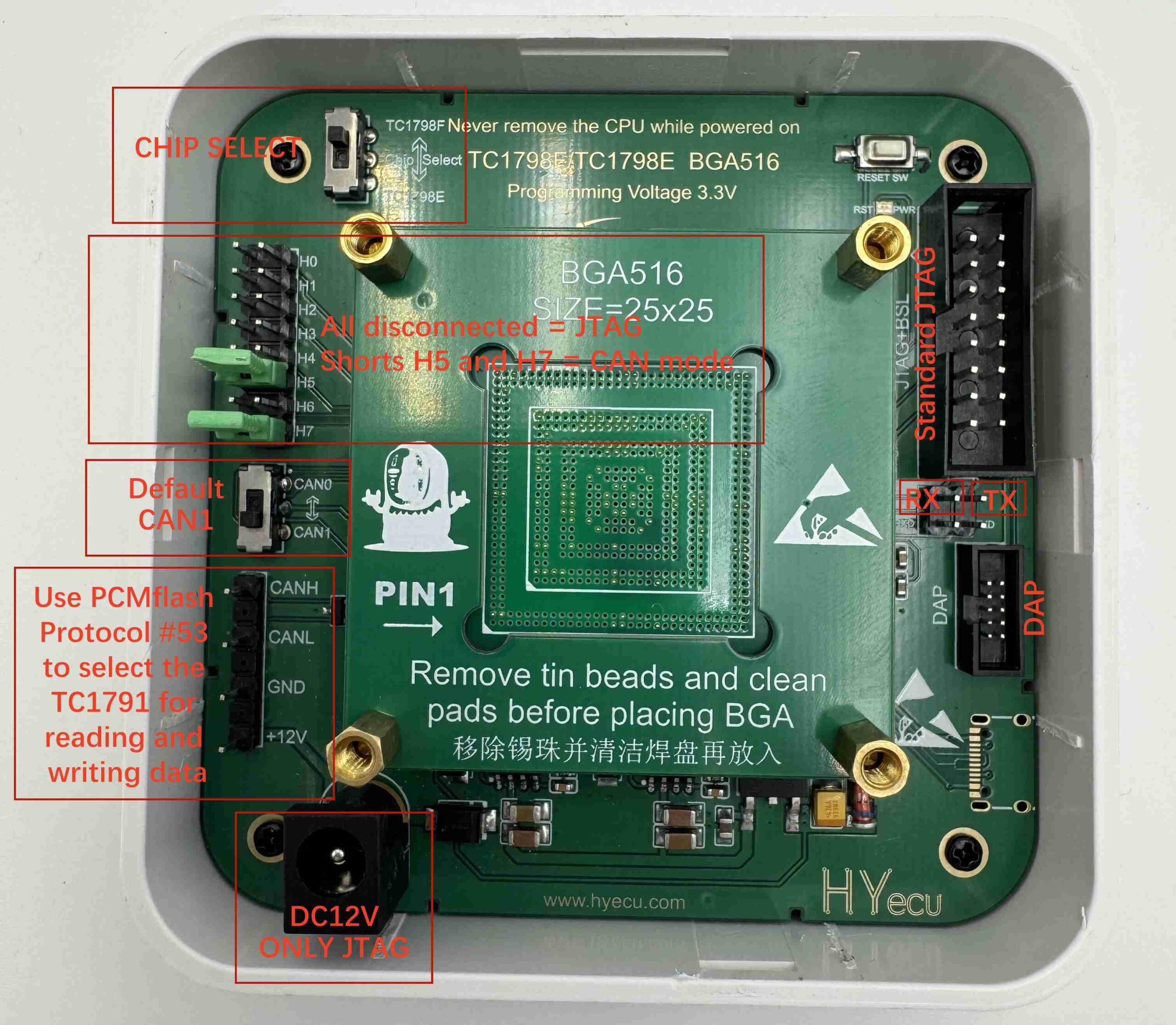 TC1798E TC1978F BGA516 - Image 8